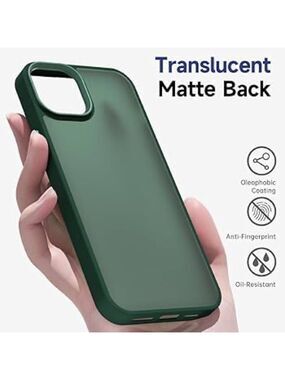Green Matte iPhone 14 Pro Max Case